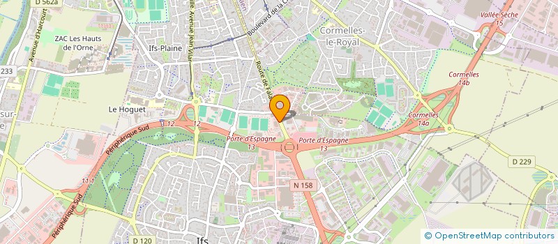 localisation de l'entreprise SIF à IFS