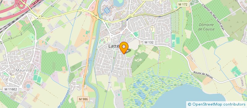 localisation de l'entreprise SIF à LATTES