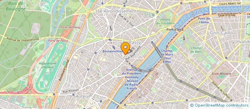 localisation de l'entreprise SIF BACHY SOLET VERNEY à PARIS