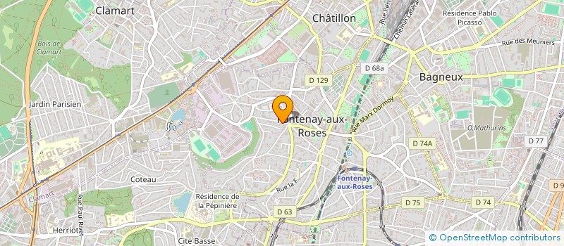 localisation de l'entreprise SIF & LOKI à FONTENAY-AUX-ROSES