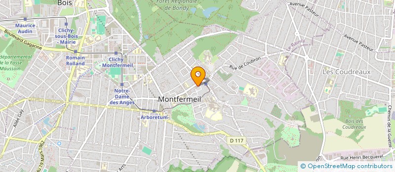 localisation de l'entreprise SIFA à MONTFERMEIL