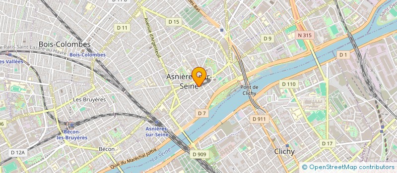 localisation de l'entreprise SIFA HABITAT  ASNIERES-SUR-SEINE