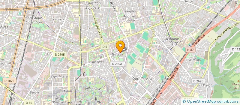 localisation de l'entreprise SIFAB  GRENOBLE