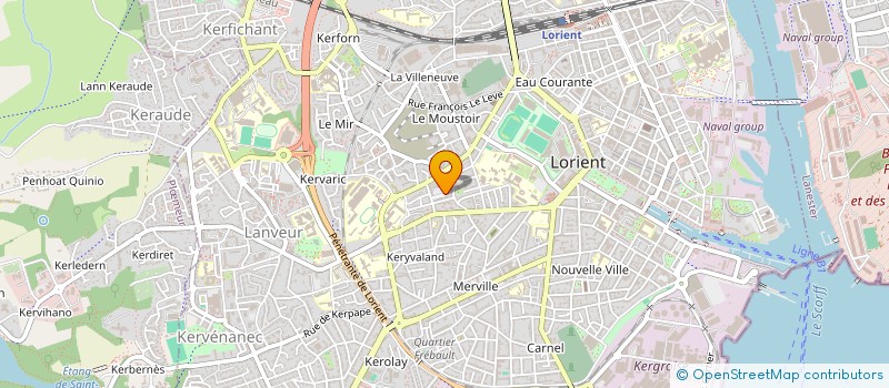 localisation de l'entreprise SIFACA  LORIENT