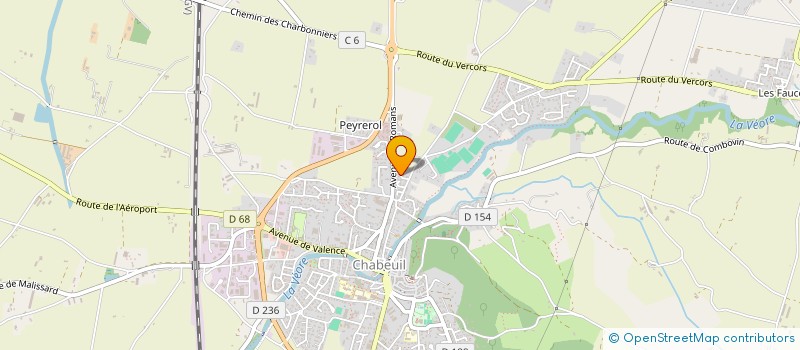 localisation de l'entreprise SIFACE à CHABEUIL