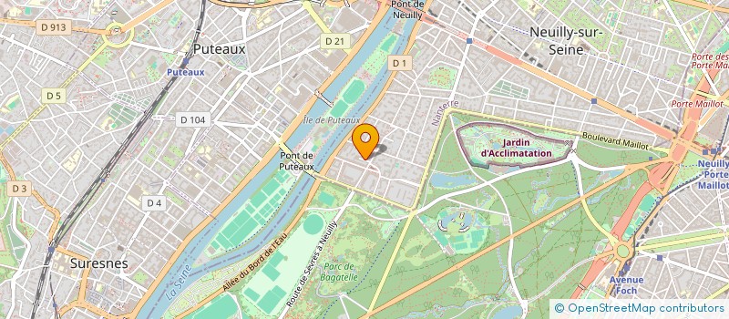 localisation de l'entreprise SIFAKIS à NEUILLY-SUR-SEINE