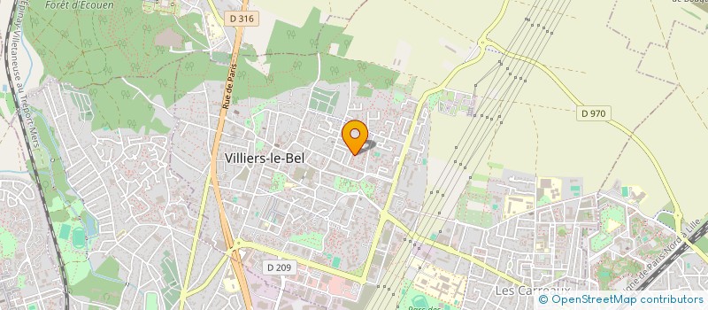 localisation de l'entreprise SIFATRANS à VILLIERS-LE-BEL
