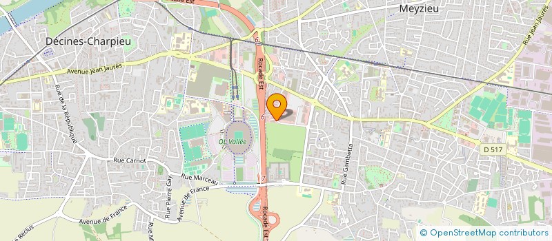 localisation de l'entreprise SIFC INTERACTIV à MEYZIEU