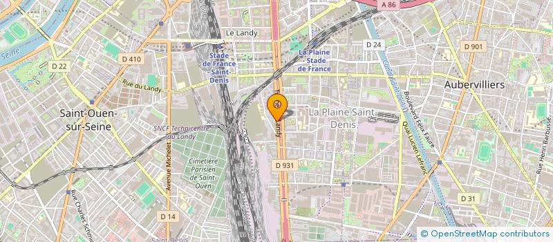 localisation de l'entreprise SIFCO SOC INTERNATION FRET COMMUNICATION à SAINT-DENIS