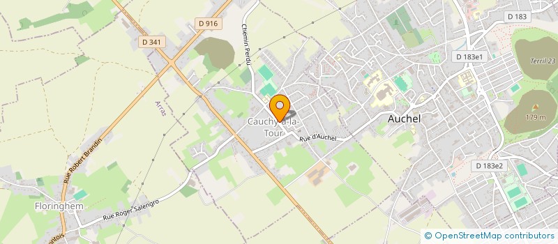 localisation de l'entreprise SIFDT  CAUCHY-A-LA-TOUR