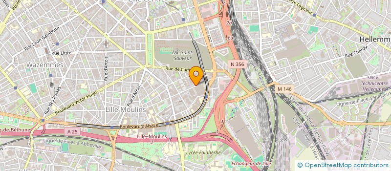 localisation de l'entreprise SIFE SCIENCES PO LILLE à LILLE