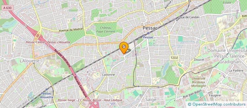 localisation de l'entreprise SIFEM  PESSAC