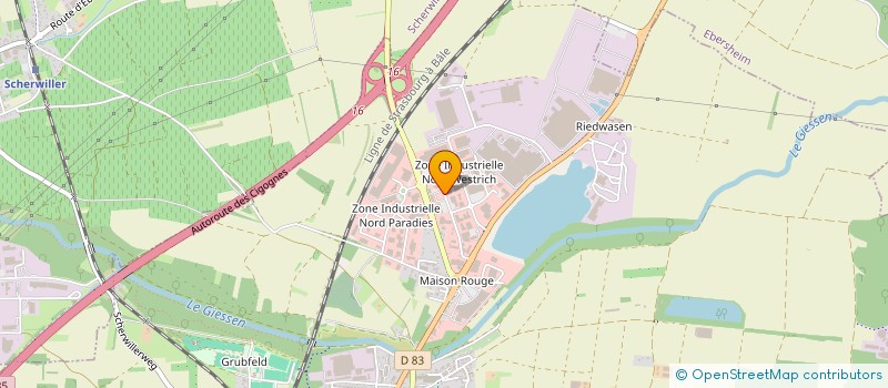 localisation de l'entreprise SIFFERLIN SARL à SELESTAT