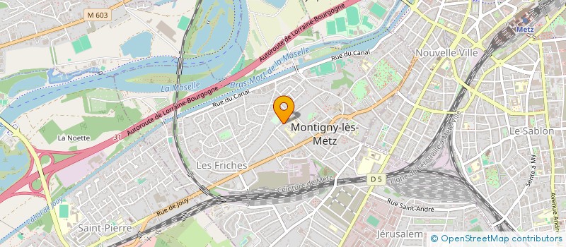 localisation de l'entreprise SIFFERMANN FAMILY à MONTIGNY-LES-METZ