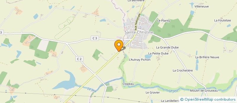 localisation de l'entreprise SIFLAGONIE  MAUGES-SUR-LOIRE