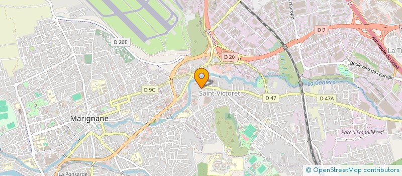 localisation de l'entreprise SIFLOW à SAINT-VICTORET