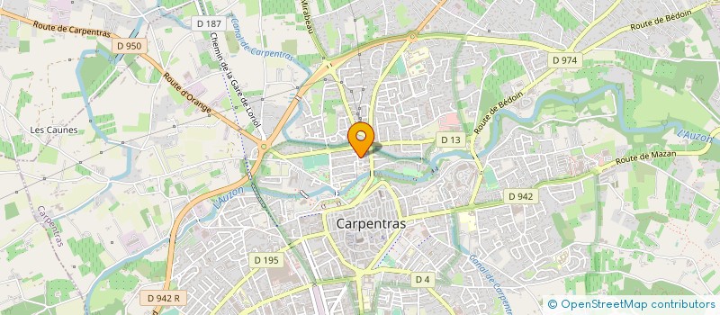 localisation de l'entreprise SIFO  CARPENTRAS