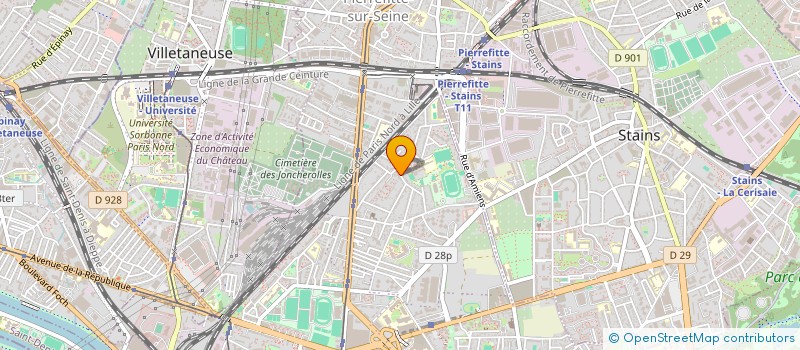 localisation de l'entreprise SIFOTES à PIERREFITTE-SUR-SEINE