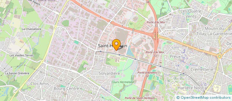 localisation de l'entreprise SIFRAM INDUST FRAISES METAUX à SAINT-HERBLAIN