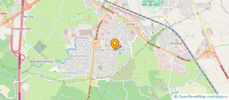 localisation de l'entreprise SIFRARO  PERPIGNAN
