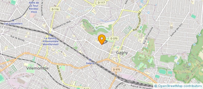 localisation de l'entreprise SIFTE SHEVAH PARIS à GAGNY