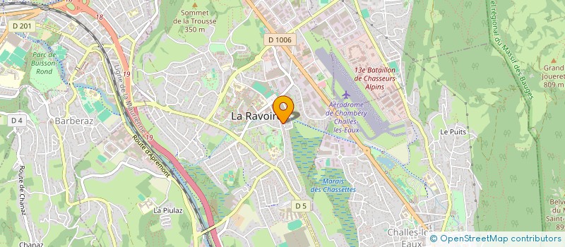 localisation de l'entreprise SIFU DIGITAL à LA RAVOIRE