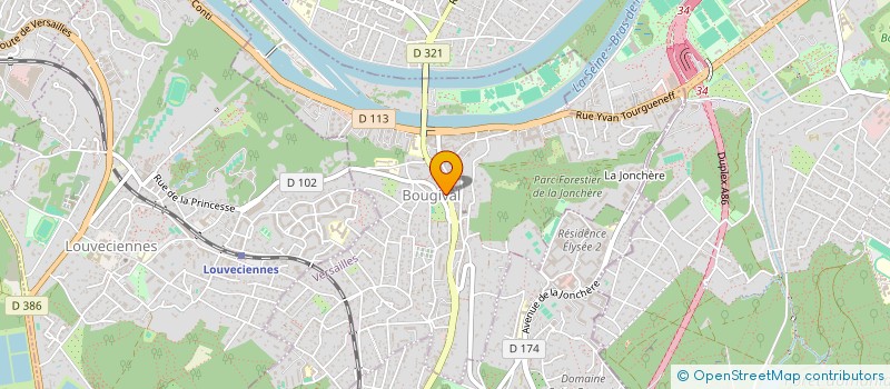 localisation de l'entreprise SIG  BOUGIVAL