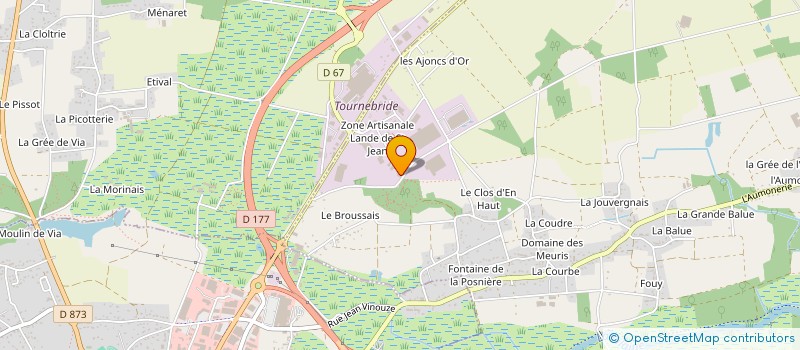 localisation de l'entreprise SIG&CO à SAINTE-MARIE