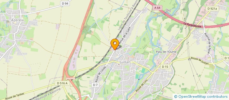 localisation de l'entreprise SIG IMMO  JUILLAN