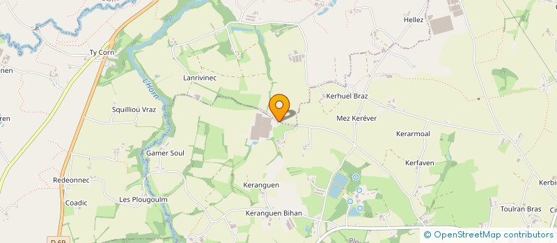 localisation de l'entreprise SIG RESTAURATION  PLOUENAN