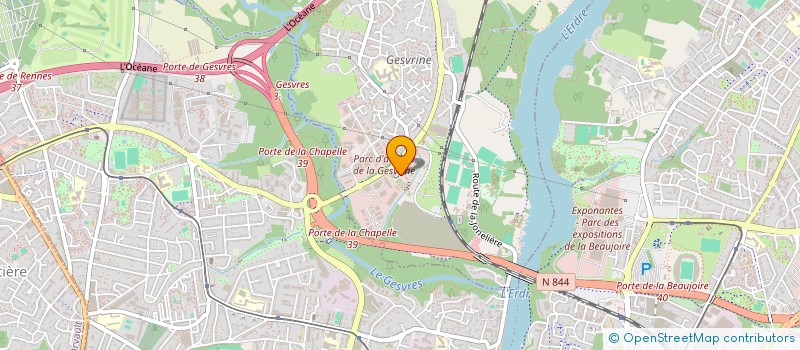 localisation de l'entreprise SIG-SIRIUS à LA CHAPELLE-SUR-ERDRE