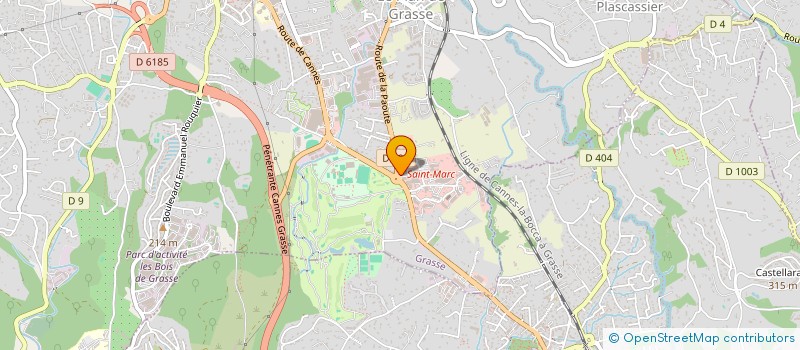 localisation de l'entreprise SIGA à GRASSE