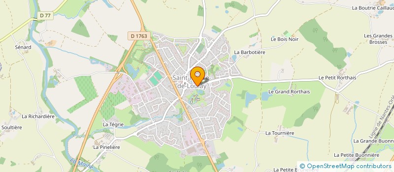 localisation de l'entreprise SIGA à MONTAIGU-VENDEE