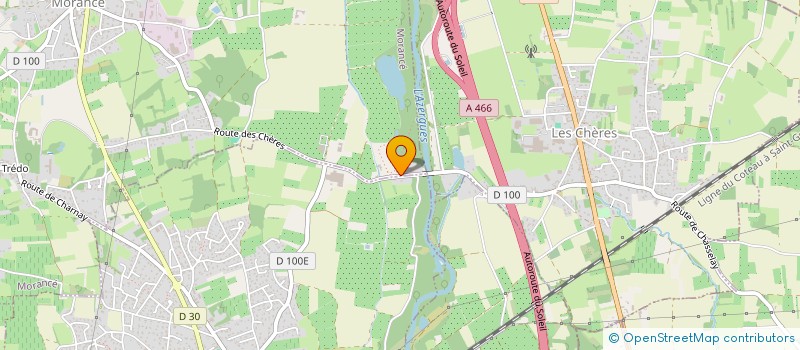 localisation de l'entreprise SIGA  MORANCE