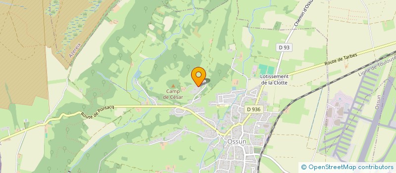 localisation de l'entreprise SIGA  OSSUN