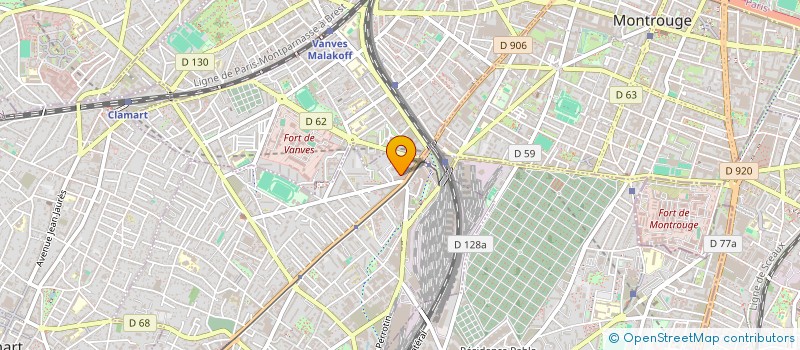 localisation de l'entreprise SIGA FIFTY  CHATILLON