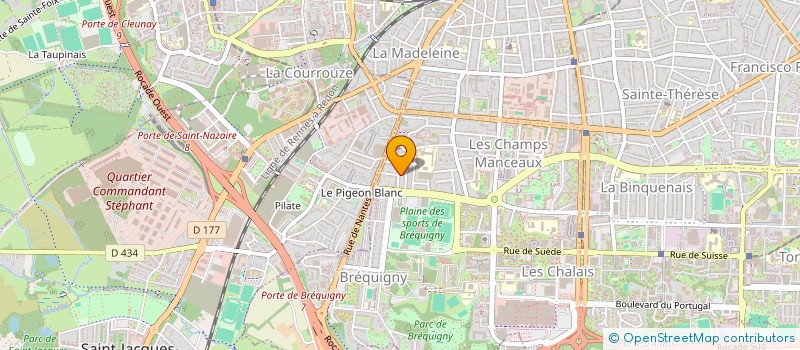 localisation de l'entreprise SIGA SIGA  RENNES