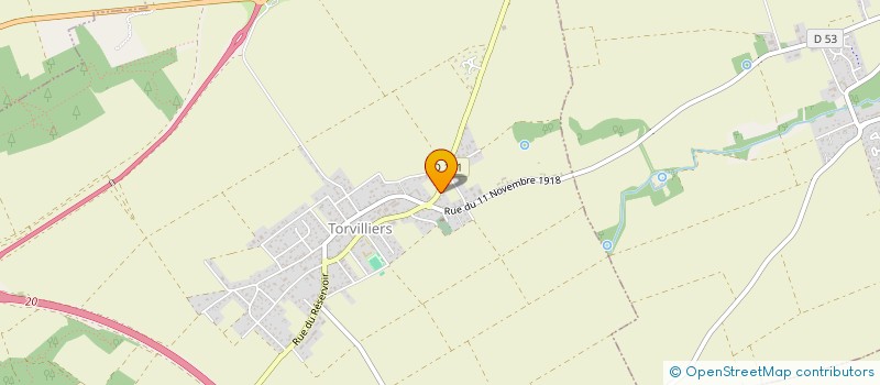 localisation de l'entreprise SIGAM à TORVILLIERS