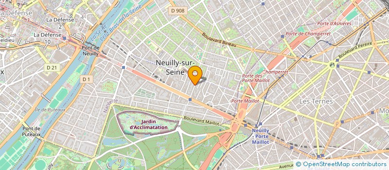 localisation de l'entreprise SIGAMOS à NEUILLY-SUR-SEINE