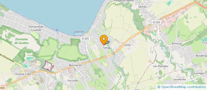 localisation de l'entreprise SIGANJA  SCIEZ