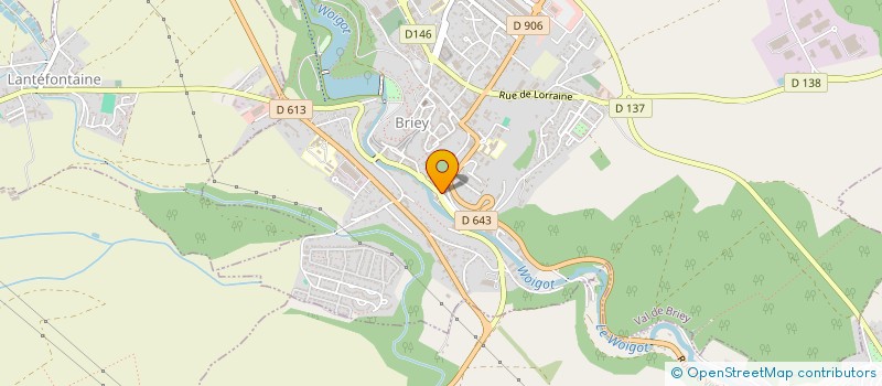 localisation de l'entreprise SIGAR  VAL DE BRIEY