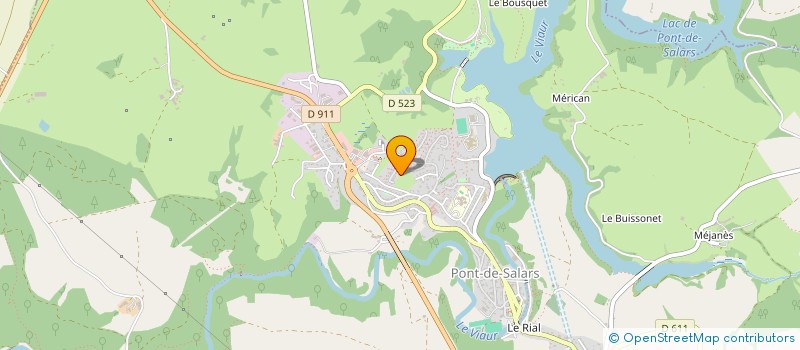 localisation de l'entreprise SIGAUD-LAURY  PONT-DE-SALARS