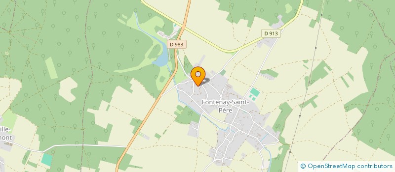 localisation de l'entreprise SIGAUVERGNE  FONTENAY-SAINT-PERE