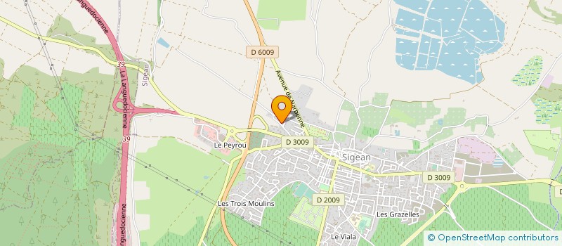 localisation de l'entreprise SIGEAN TENNIS DE TABLE  PORT-LA-NOUVELLE