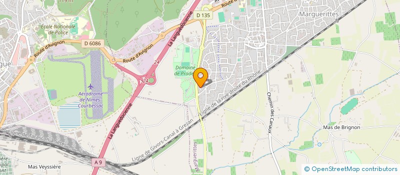 localisation de l'entreprise SIGECE SARL  MARGUERITTES