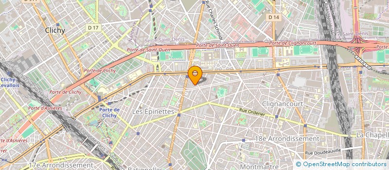 localisation de l'entreprise SIGECO  PARIS