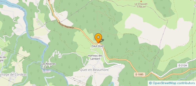 localisation de l'entreprise SIGEDI à CORPS