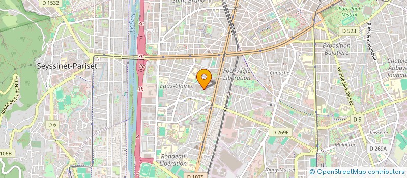 localisation de l'entreprise SIGER à GRENOBLE