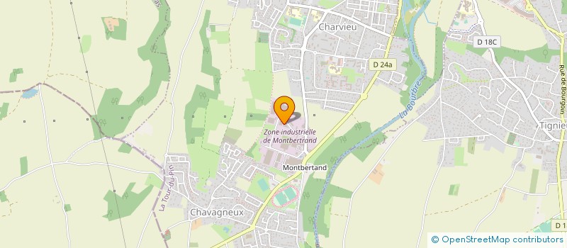 localisation de l'entreprise SIGER à CHARVIEU-CHAVAGNEUX