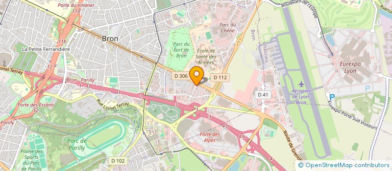 localisation de l'entreprise SIGESS DISTRIBUTION à BRON